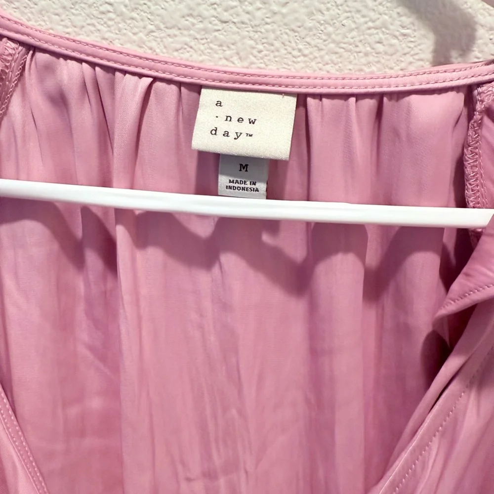 Pink Ruffle Blouse - Picture 2 of 3